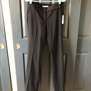 NWT Michael Kors Black Pleated Pants Sz 6